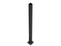 11 Gauge Steel Drilled Pole 4 inch x 10 ft Bronze S3563