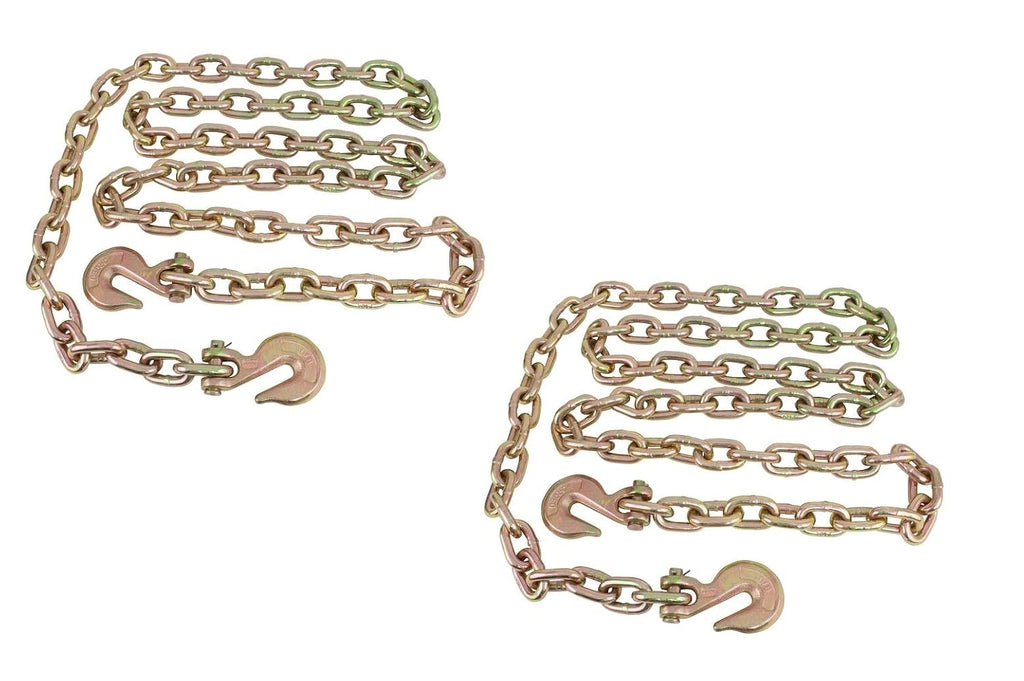 1/2" x16' Grade 70 Binder Chain with Grab Hooks Z39899