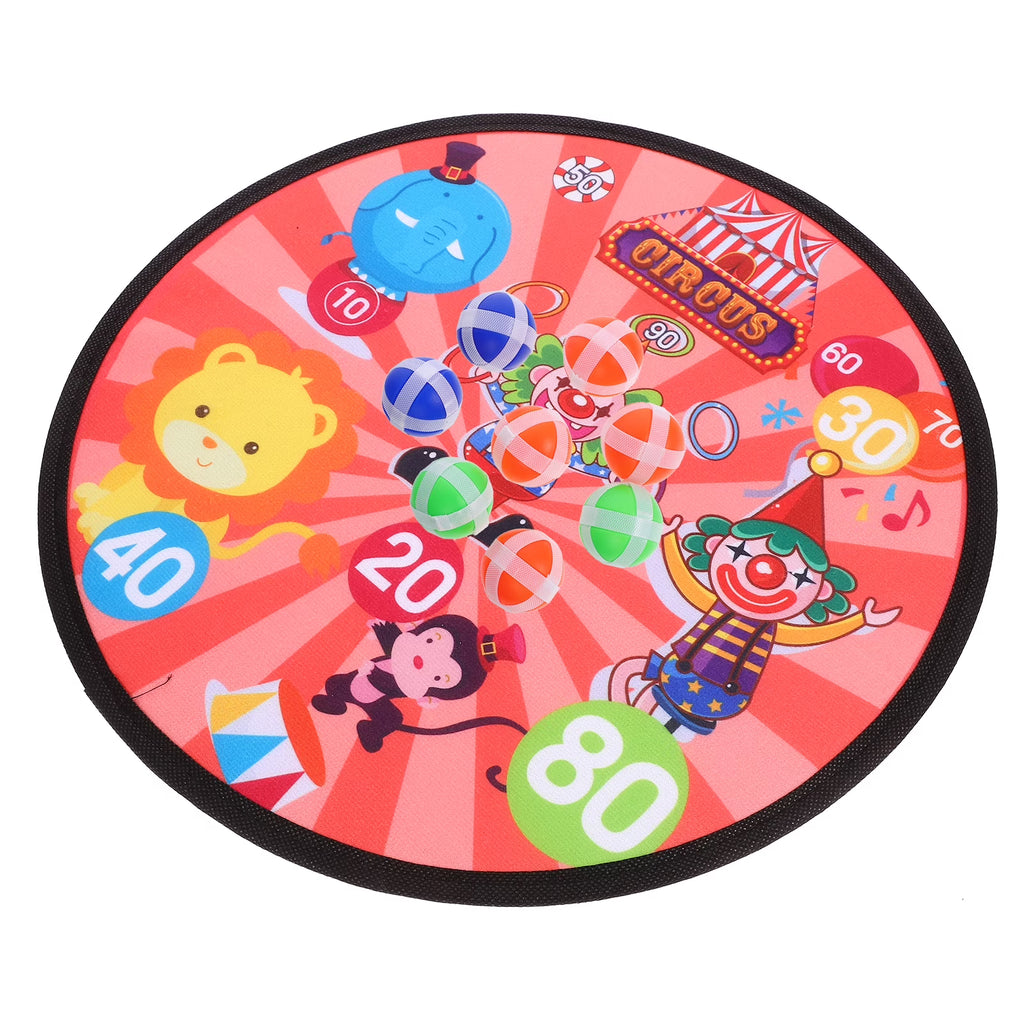 1 Set of Dart Board Game Kit with Sticky Balls L25175