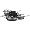 11-Piece Nonstick Black Pots and Pans Set L72805