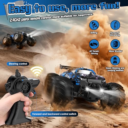 1:20 Rechargeable Remote Control Truck with LED Y314952