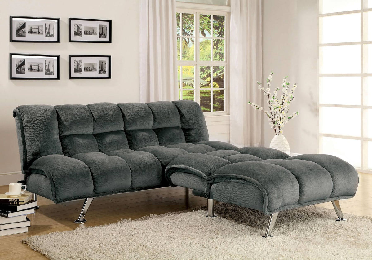 Gray Futon Sofa G37306