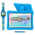 10" Android Kids Tablet and Smart Watch Bundle 64GB, Blue T4496
