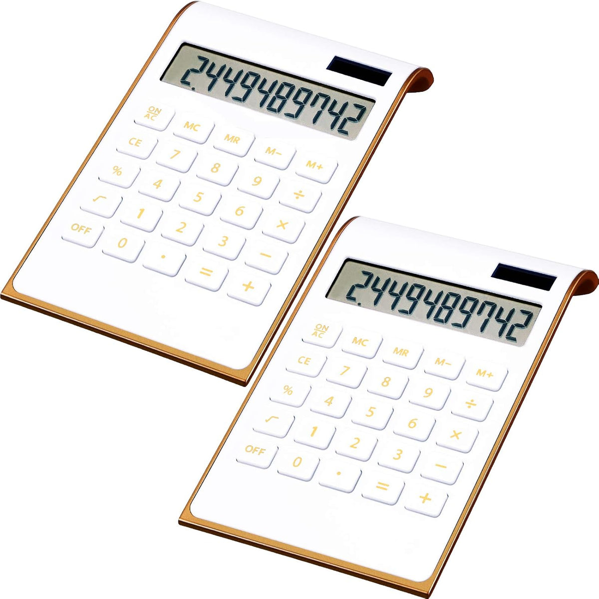 10 Digits Dual Powered Desktop Calculator V708409