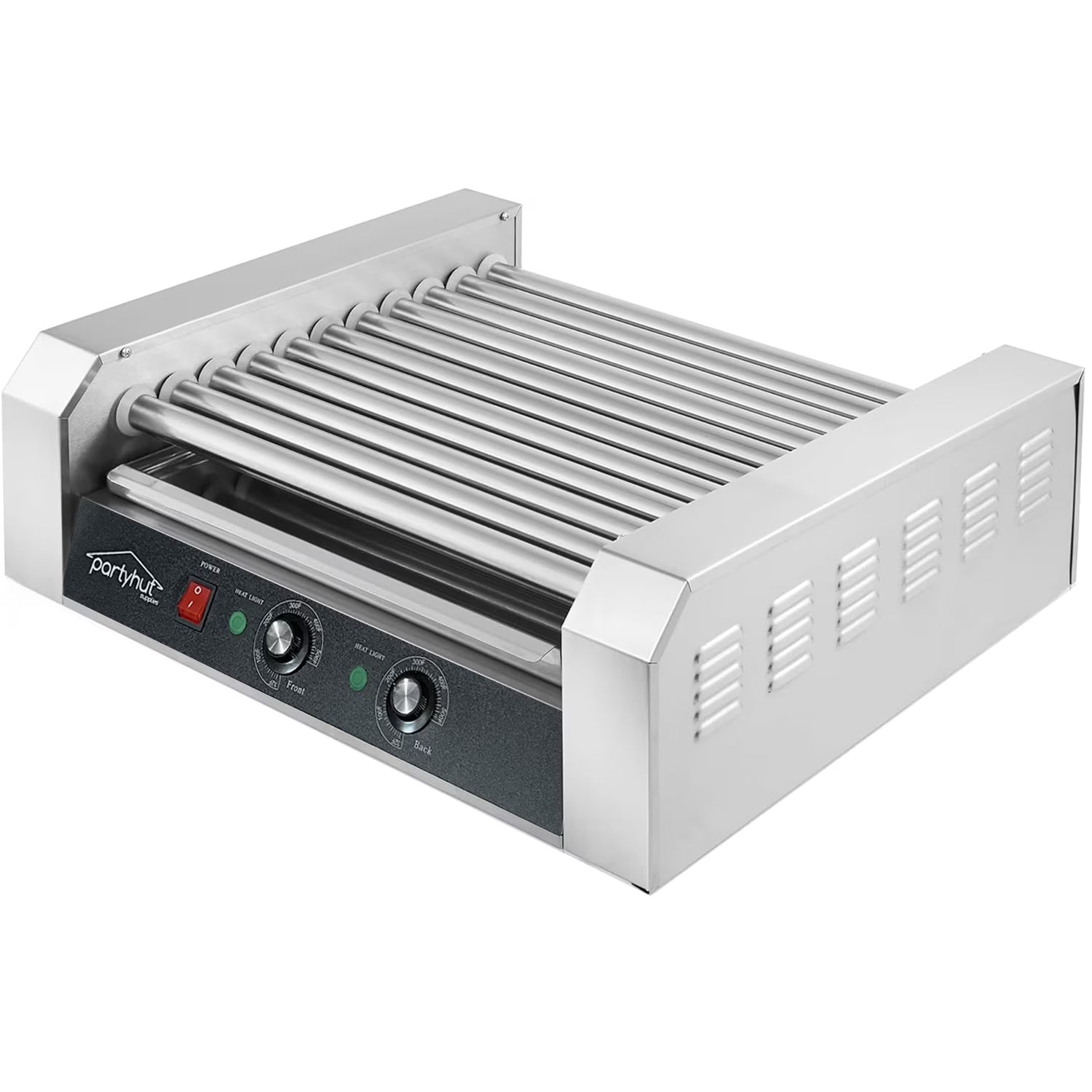 11 Roller Hotdog Roller Machine and 30 Hot Dog Grill Cooker M188