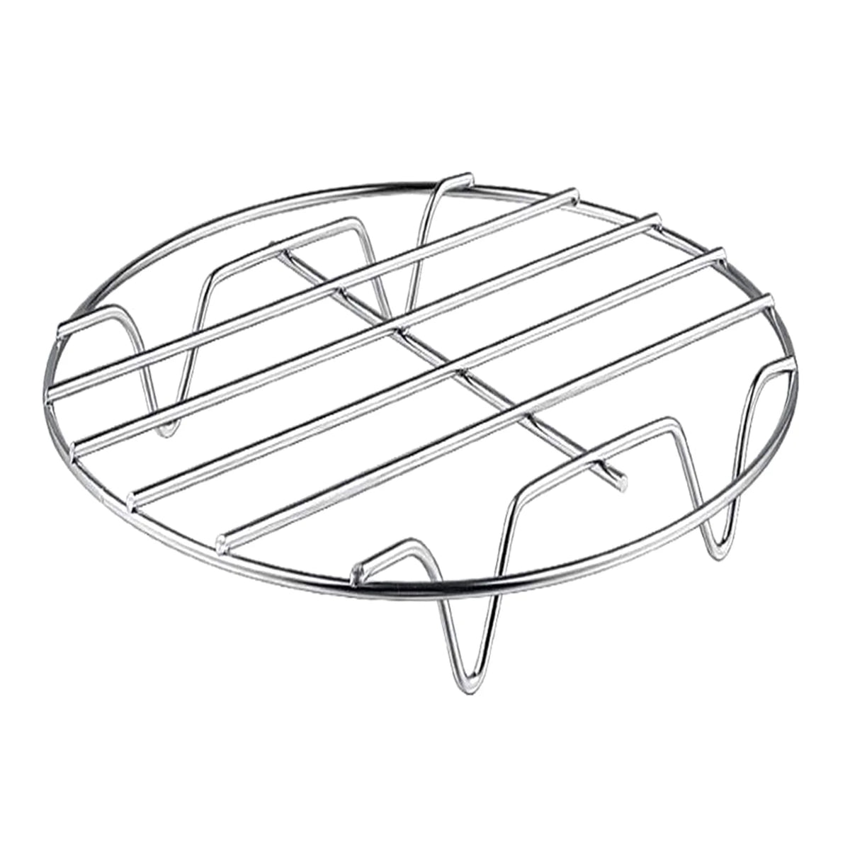 10Pcs Air Fryer Accessory Kit Frying Baking Pan Rack Pizza Tray Metal Holder Bread Bracket Cupcake Mould Set C18598