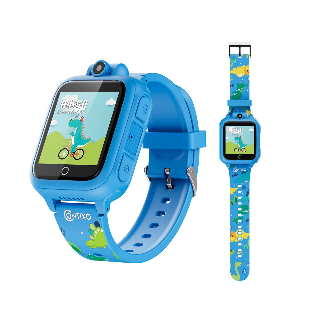10" Android Kids Tablet and Smart Watch Bundle 64GB, Blue T4496
