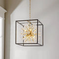 10-Light Dimmable Crystal Chandelier V443