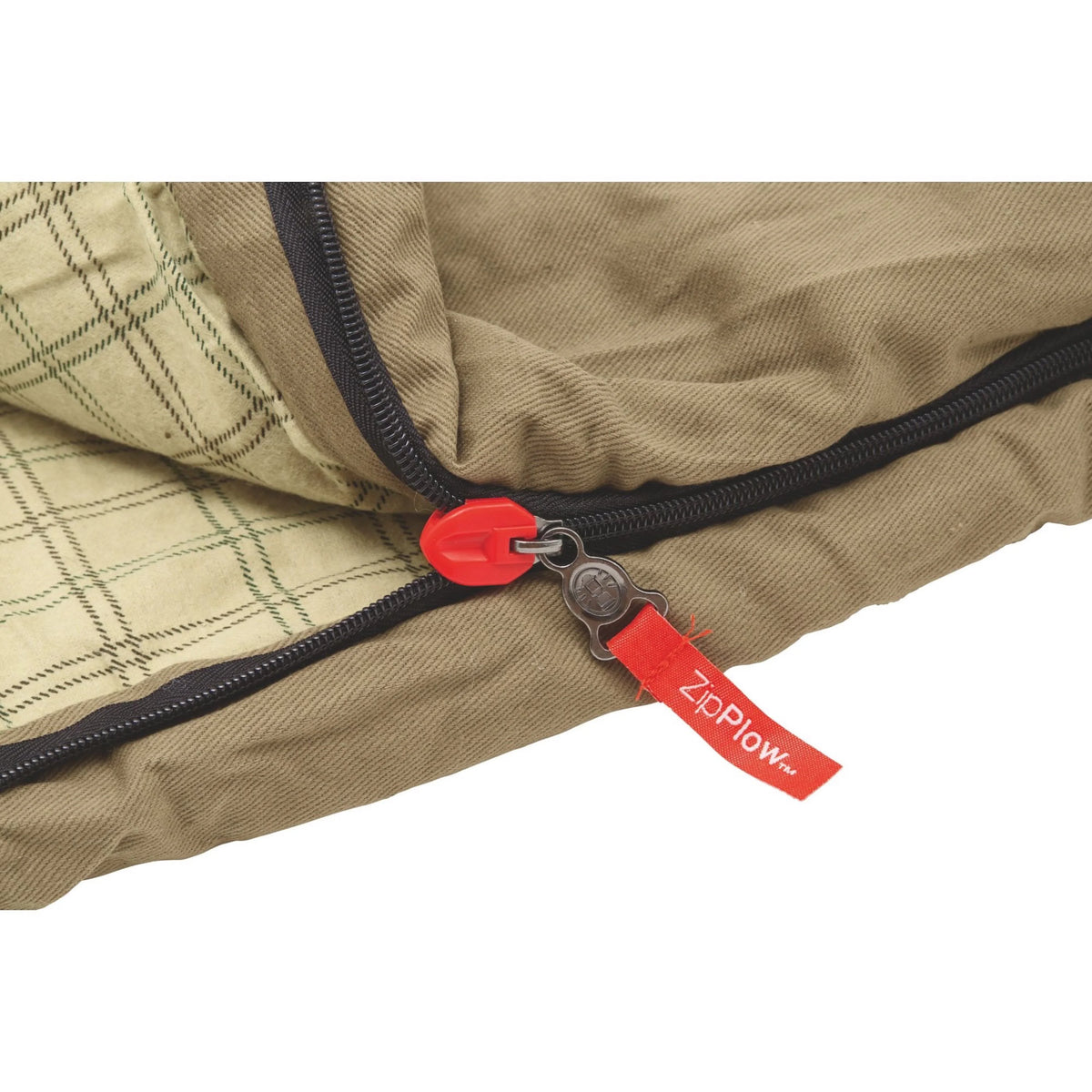 0-Degree Rectangular Sleeping Bag, Brown, 40"x84" B42864
