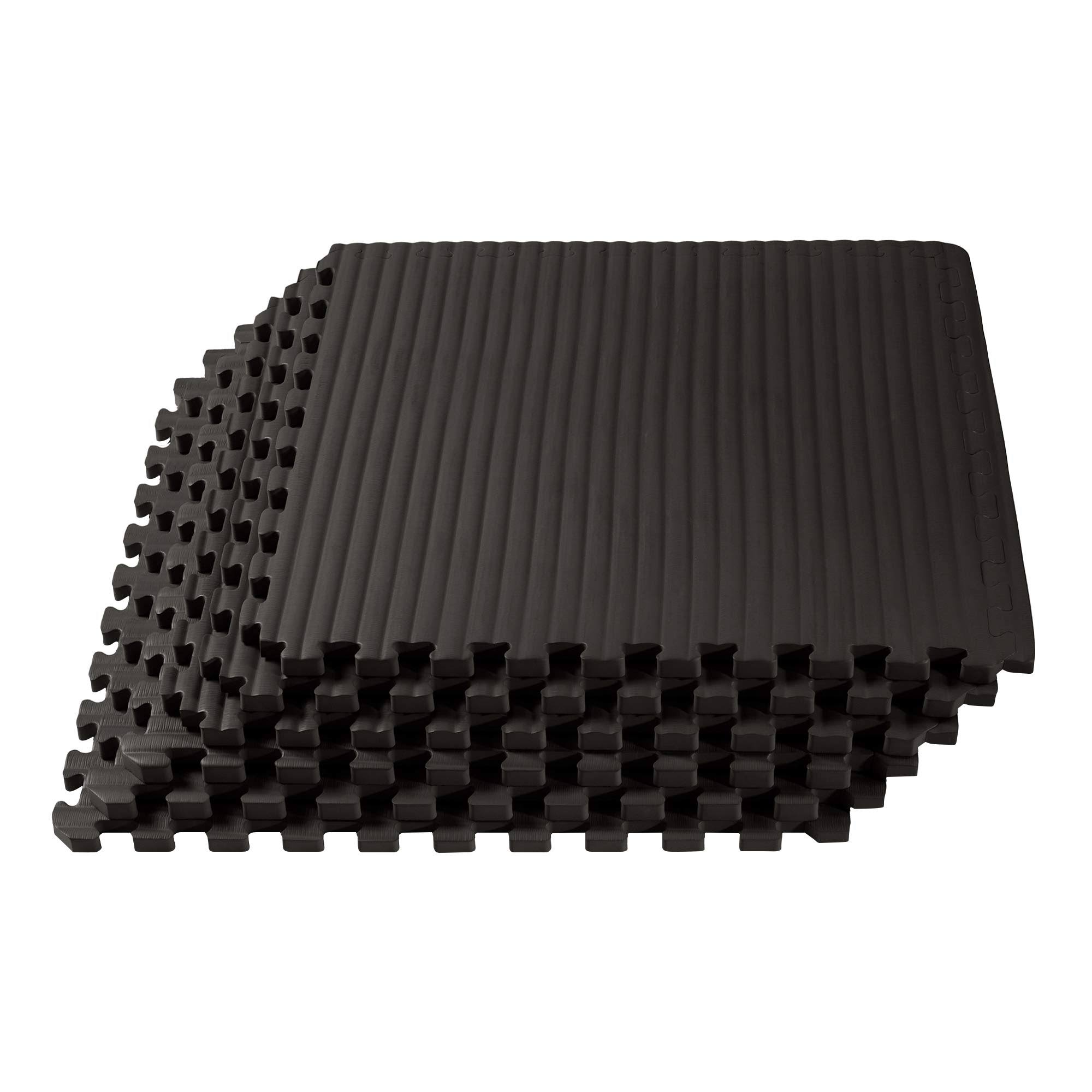 1 inch Thick Martial Arts Foam Exercise Mat, Tatami Pattern J728144