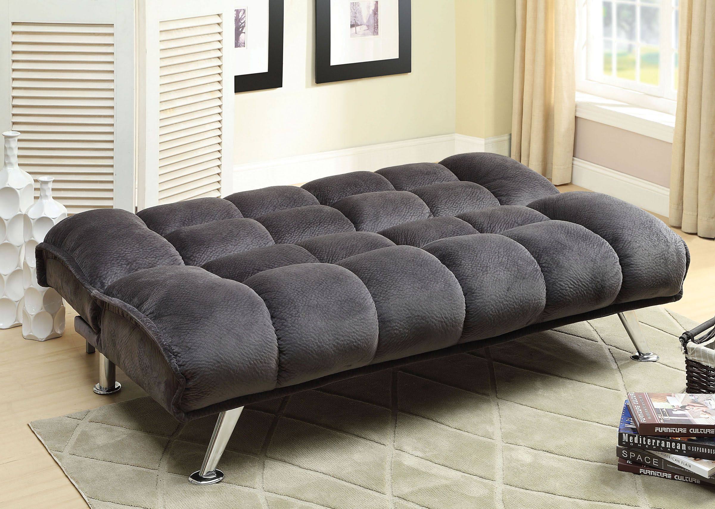 Gray Futon Sofa G37306
