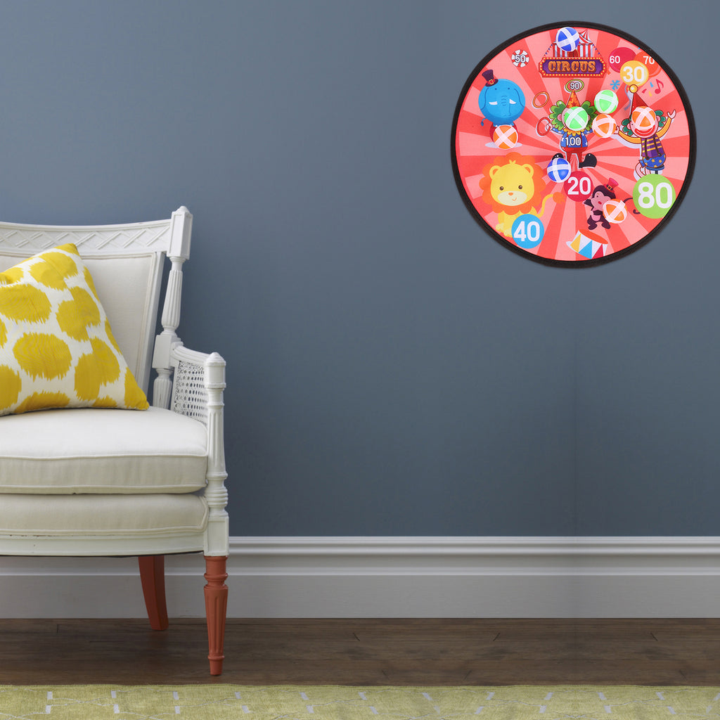 1 Set of Dart Board Game Kit with Sticky Balls L25175
