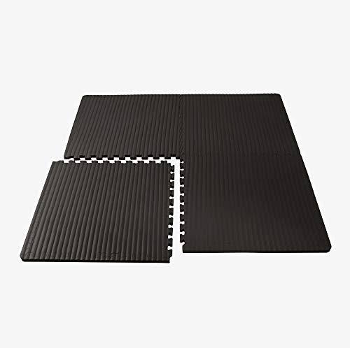 1 inch Thick Martial Arts Foam Exercise Mat, Tatami Pattern J728144
