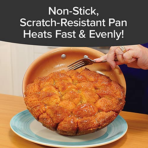 10 inch Ceramic Copper Non-Stick Fry Pan J203308