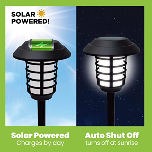 Solar Pathway Lights, 4 Packs Z98739