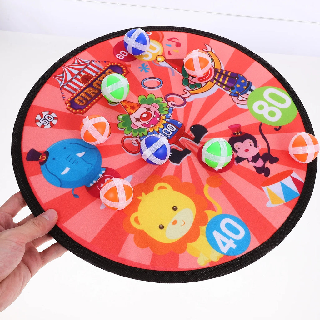 1 Set of Dart Board Game Kit with Sticky Balls L25175