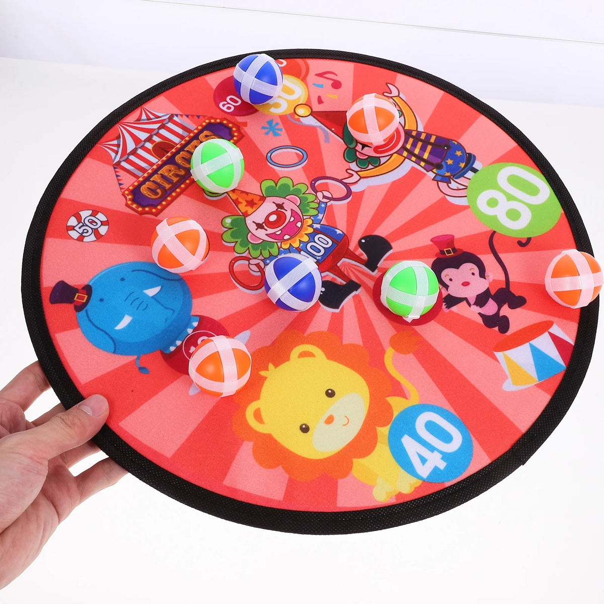 1 Set of Dart Board Game Kit with Sticky Balls L25175