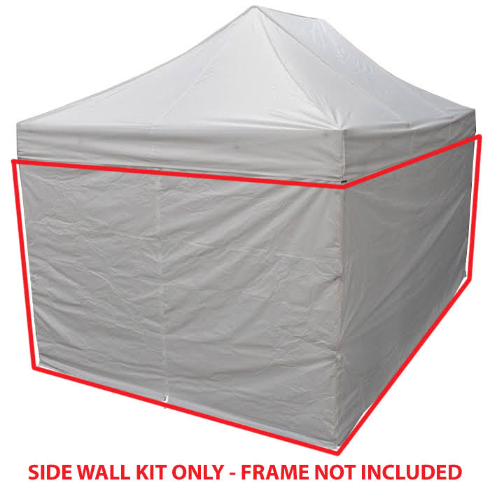 10 x 15 ft. 4 Pk. Instant Canopy Side Walls White D310