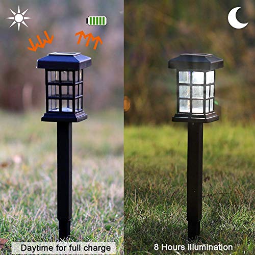 12 Pack Solar Pathway Lights S756