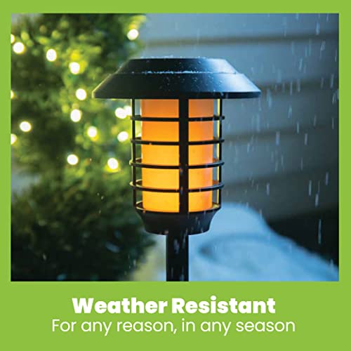 Solar Pathway Lights, 4 Packs Z98739