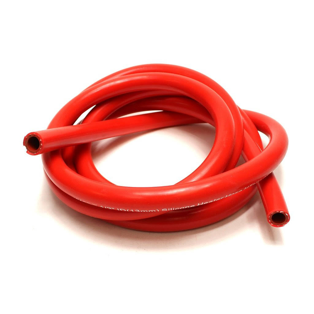 10 Feet Red Reinforced Silicone Heater Hose W970324