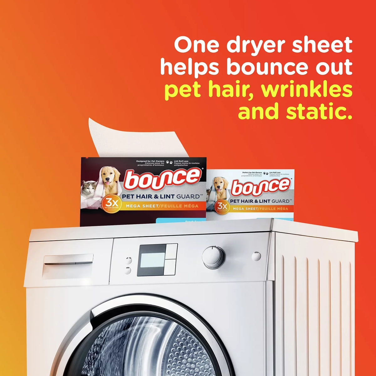 Mega Dryer Sheets Fresh Scent (210 Sheets) Y411