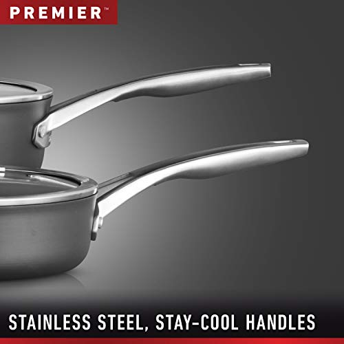 11-Piece Nonstick Black Pots and Pans Set L72805