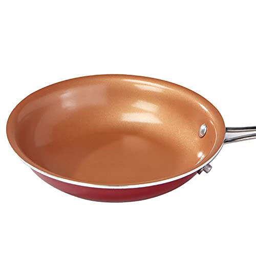 10 inch Ceramic Copper Non-Stick Fry Pan J203308