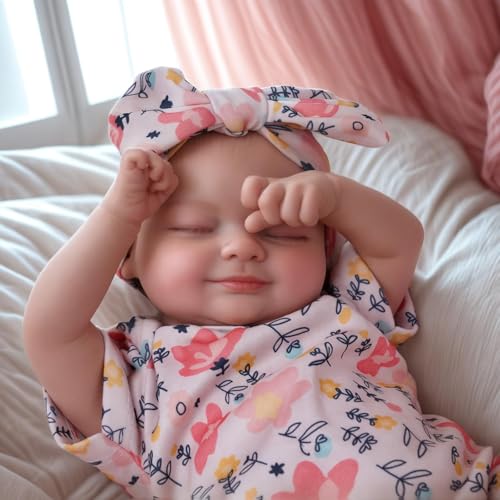 17-Inch Silicone Full Body Reborn Baby Doll F8023