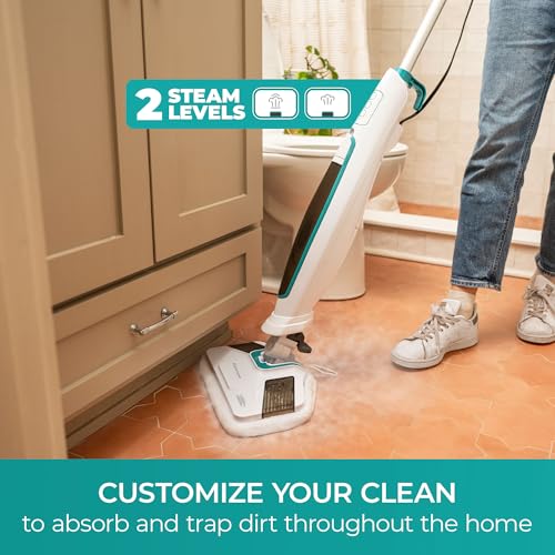 Steam Mop with 2 Washable Pads U3543