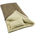 0-Degree Rectangular Sleeping Bag, Brown, 40"x84" B42864