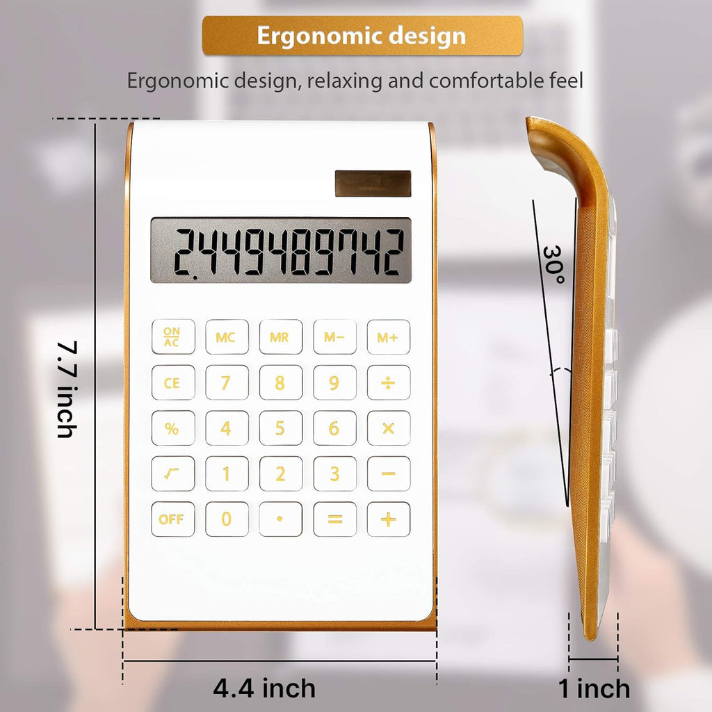 10 Digits Dual Powered Desktop Calculator V708409
