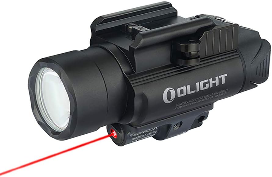 1120 Lumens LED Rail-Mounted Weaponlight with Red Light and White LED O499