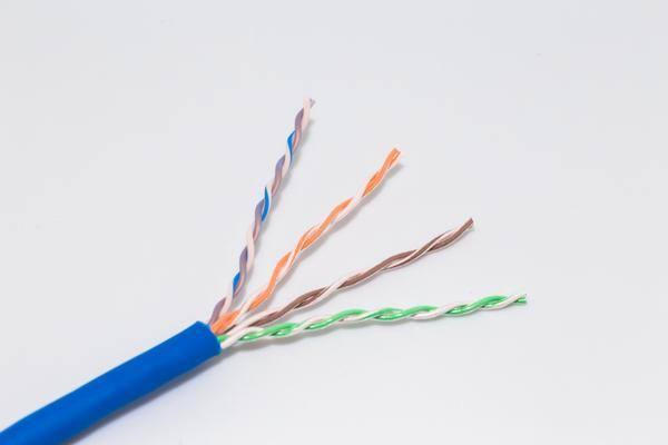 1000 ft. Red Cat5e Plenum Unshielded Solid Cable H573931