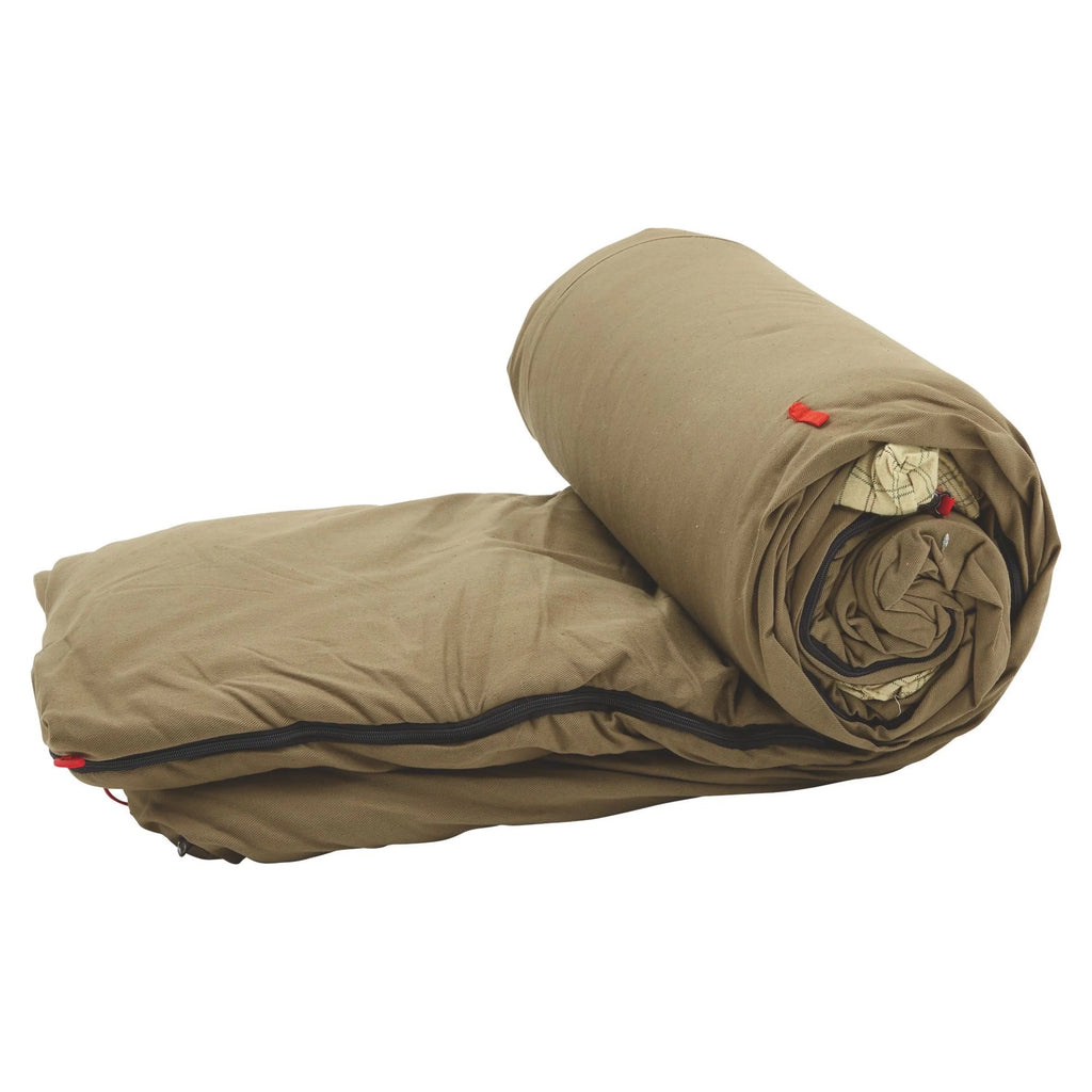 0-Degree Rectangular Sleeping Bag, Brown, 40"x84" B42864