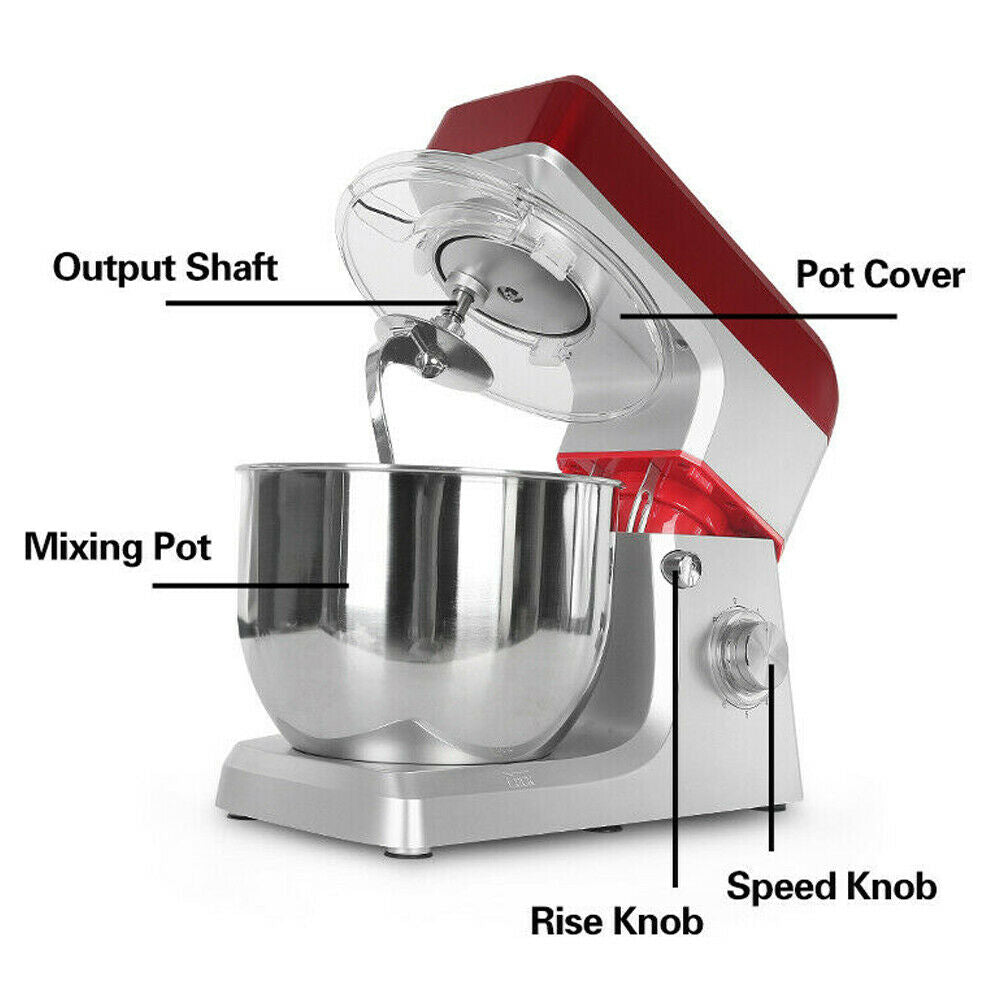 1.2KW Electric 6 Speed Stand Mixer 7L P7381