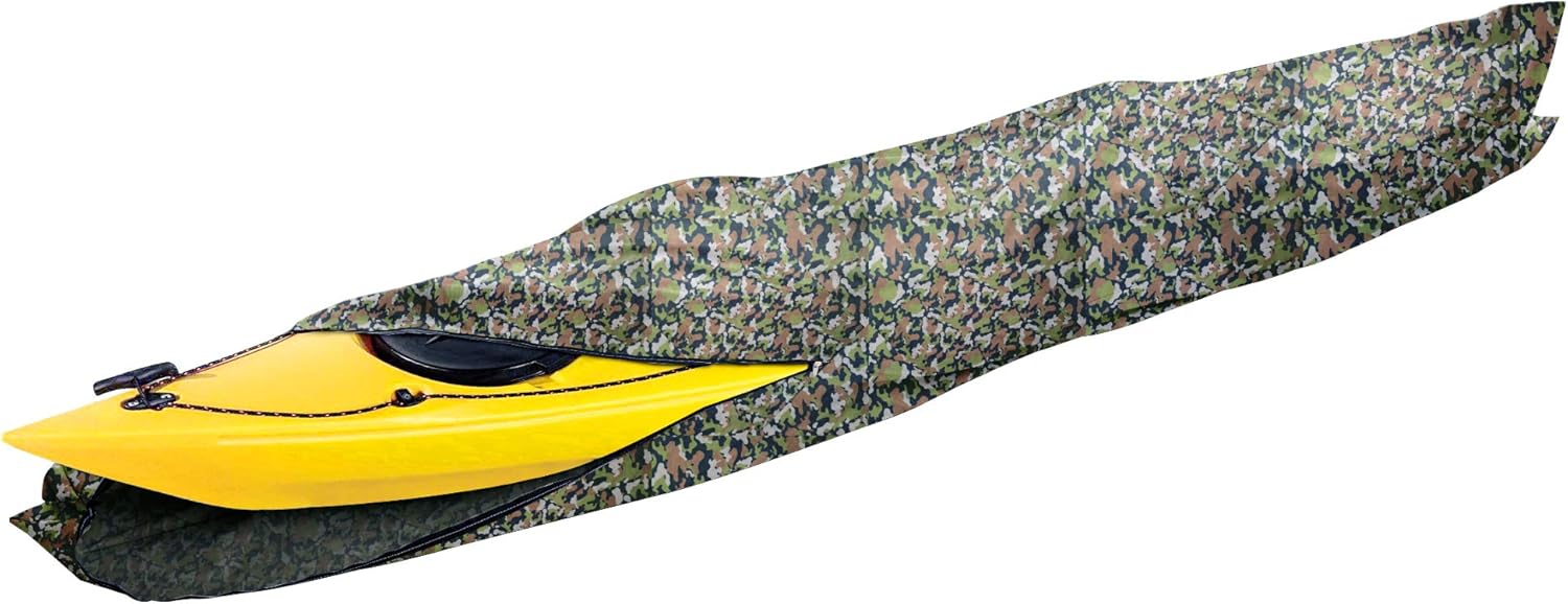 10ft Water Proof Heavy Duty Kayak Cover, Camo Pack of 2 G86664