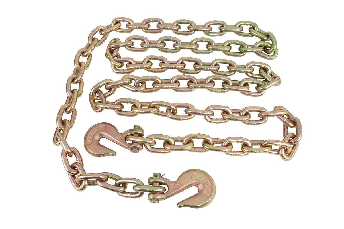 1/2" x16' Grade 70 Binder Chain with Grab Hooks Z39899