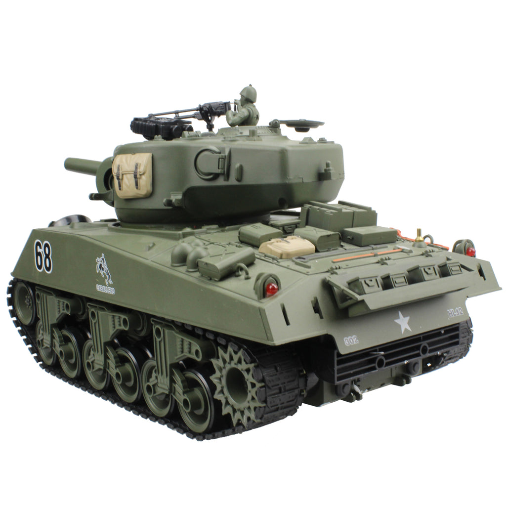 1/20 RC Shooting Ball Tank Toys with 100 BB Bullets G53027
